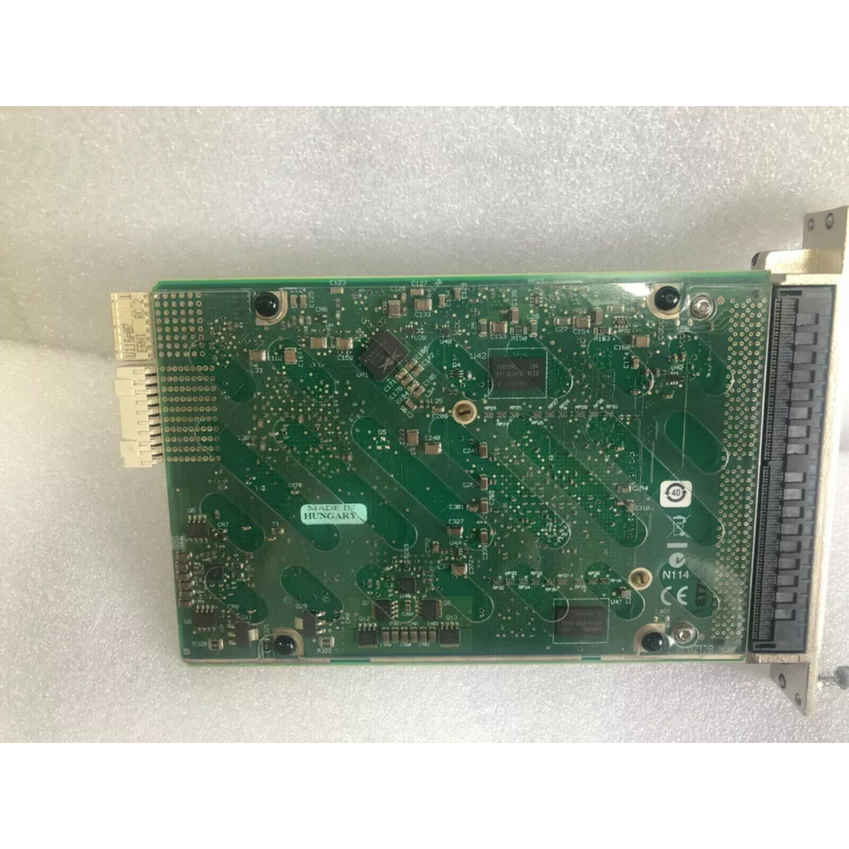 PXIe-7966R FPGA module circuit board. Made in Hungary. Electronic component for PXI systems.