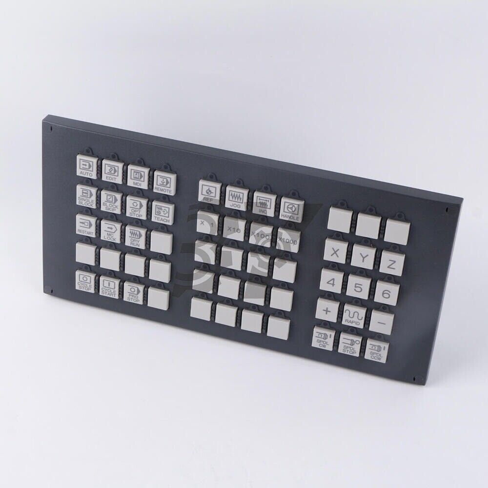 FANUC A02B-0303-C231 operation panel with buttons for AUTO, EDIT, and other functions, for industrial automation.