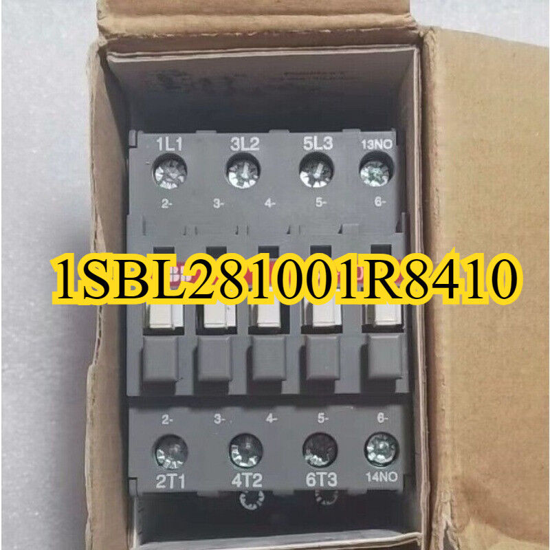 ABB A30-30-10 Contactor 1SBL281001R8410, Industrial automation part, gray product in a box.