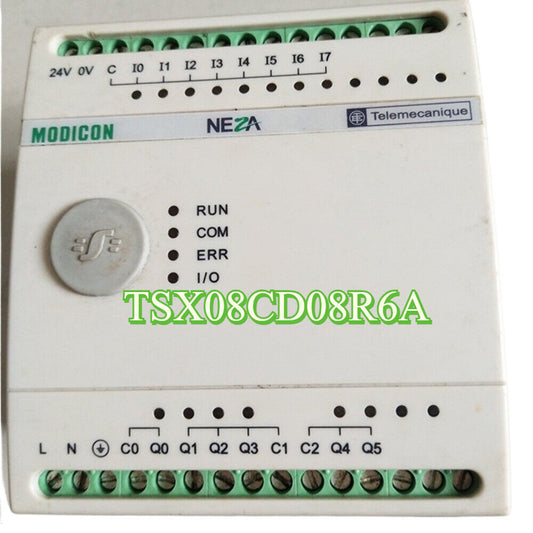 Schneider TSX08CD08R6A PLC Module, Modicon NEZA, industrial automation part