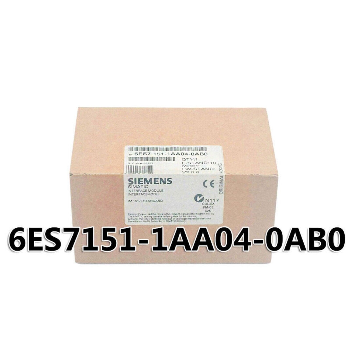 Industrial Communication | Siemens | 6ES7151-1AA04-0AB0 6ES7151-1AA04-0AB0 DP INTERFACE MODULE IM151-1