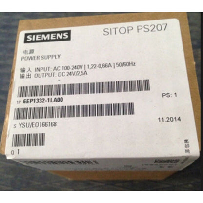 New In Box Siemens SITOP PS207 6EP1 332-1LA00 power supply 6EP1332-1LA00