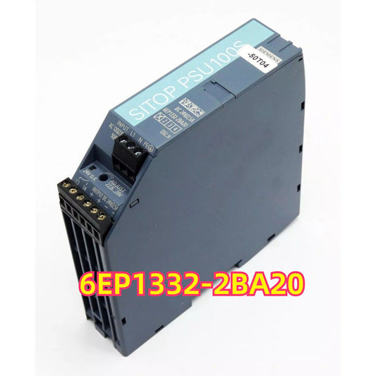 Siemens SITOP PSU100S power supply unit, model 6EP1332-2BA20, grey and black, industrial automation components