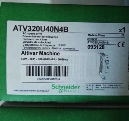 Schneider ATV320U40N4B AC speed drive inverter, new in box.