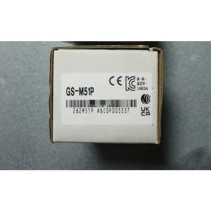 Keyence GS-M51P safety sensor switch product box, new industrial automation part.