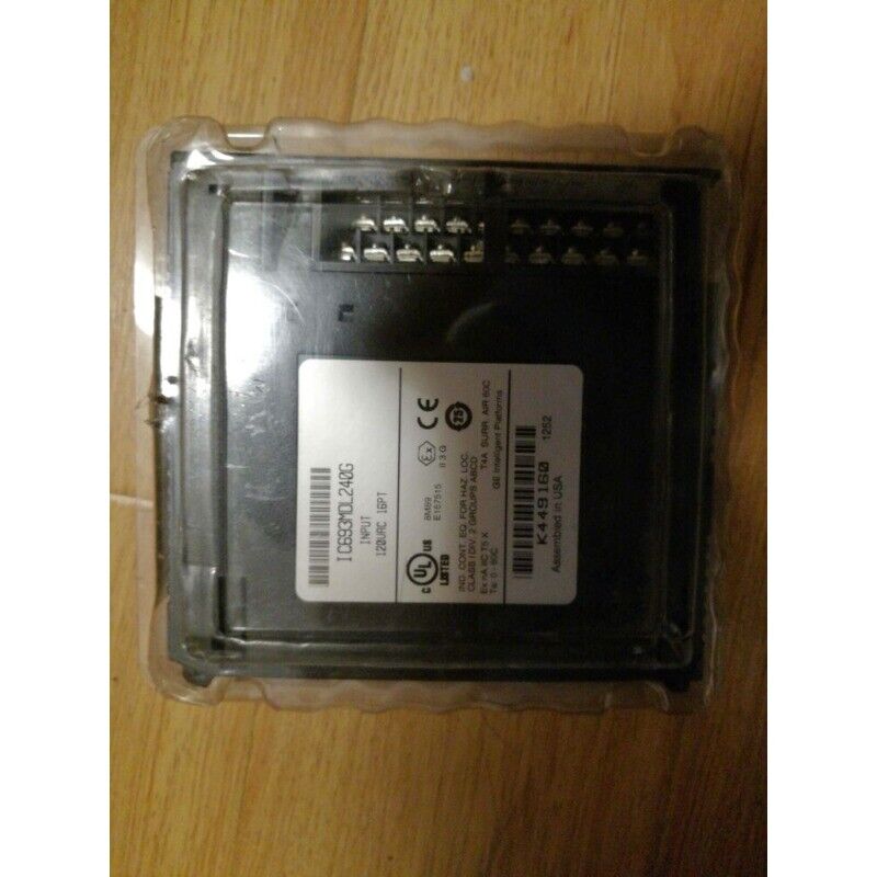 FANUC IC693MDL240G PLC Input Module in package. 120VAC 16PT, Assembled in USA.