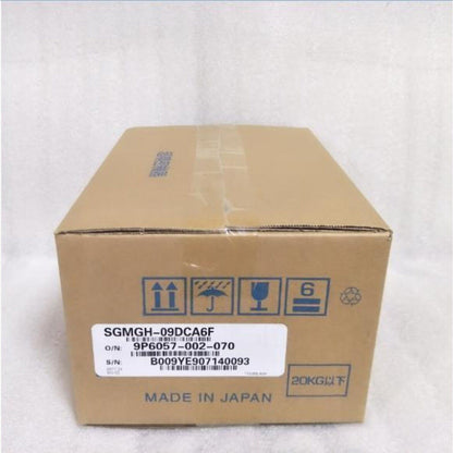 YASKAWA SGMGH-09DCA6F AC Servo Motor in cardboard box, new expedited shipping, Made in Japan.