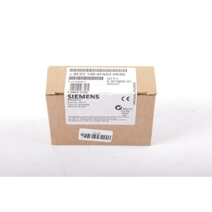 Siemens SIMATIC ET 200S digital input module 6ES7 138-4FA02-0AB0 in original box, industrial automation part