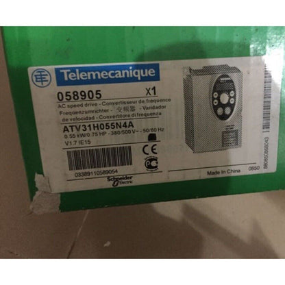 Schneider Electric ATV31H055N4A AC Speed Drive, 0.55kW, new in box, industrial automation