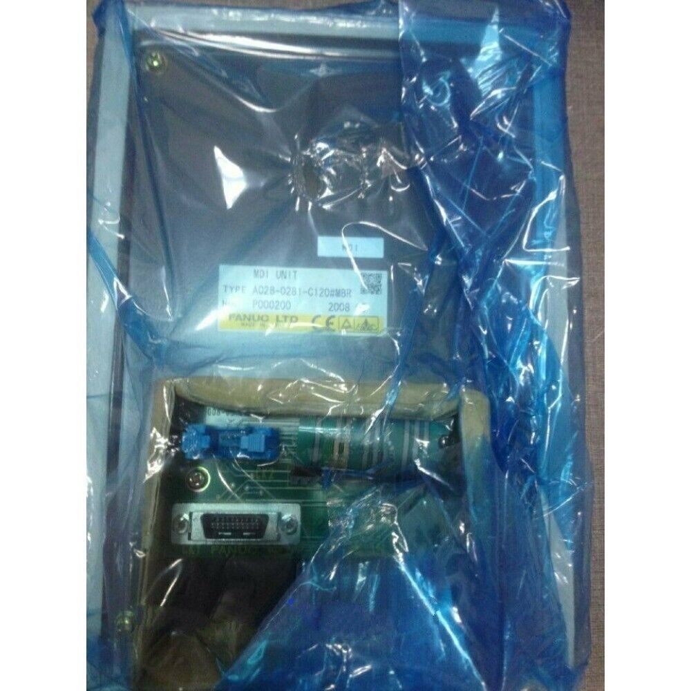 FANUC A02B-0281-C120#MBR MDI UNIT screen, new in plastic packaging.