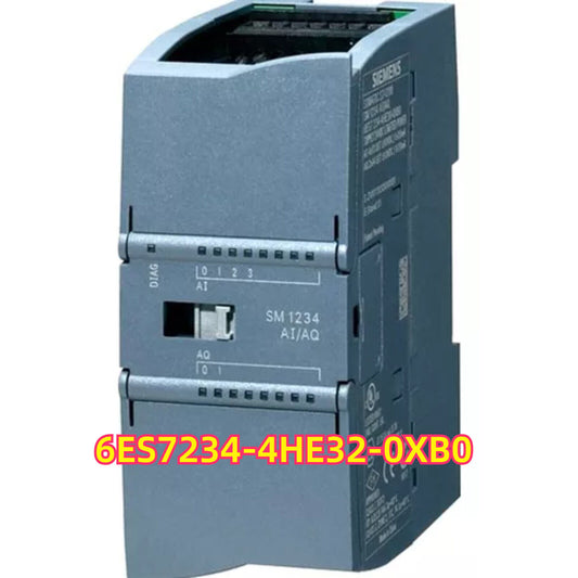 Siemens SIMATIC S7-1200 SM 1234 AI/AQ Module, 6ES7234-4HE32-0XB0, industrial automation part for PLC systems