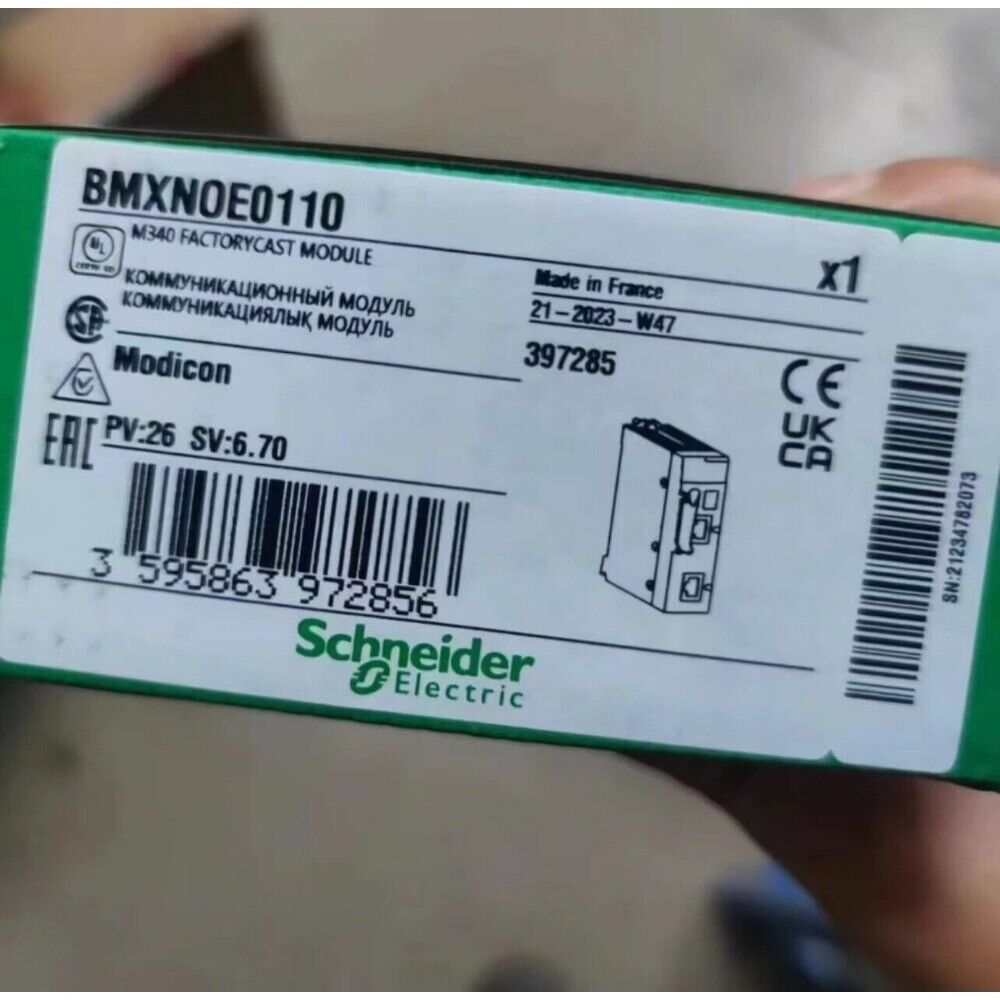 Schneider Electric BMXNOE0110 Ethernet Module, Industrial Automation PLC Module