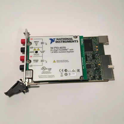 NI PXI-4070 Digital Multimeter, FlexDMM. Data acquisition equipment for industrial automation.