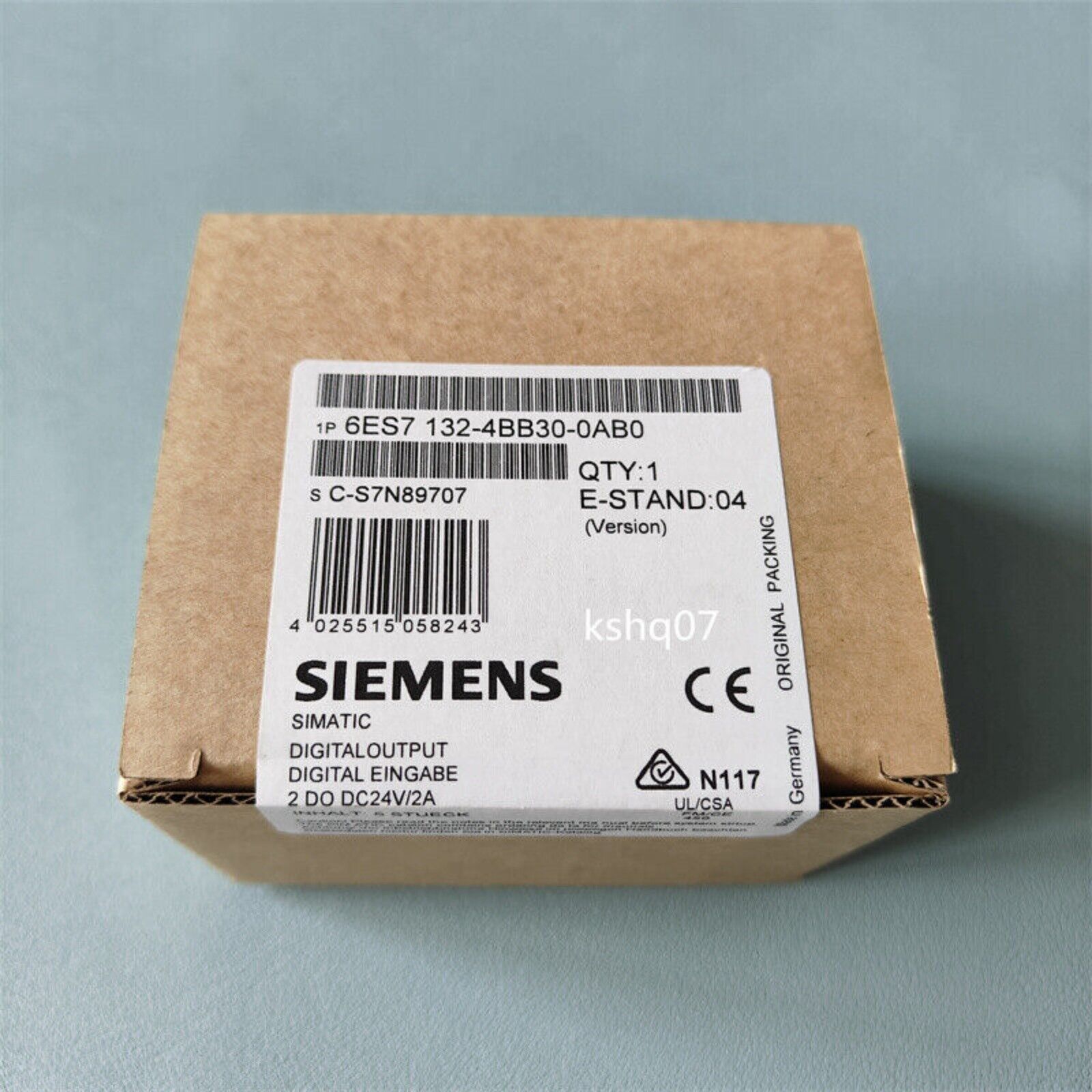 Siemens SIMATIC DP Module 6ES7 132-4BB30-0AB0, Digital Output, Industrial Automation Part