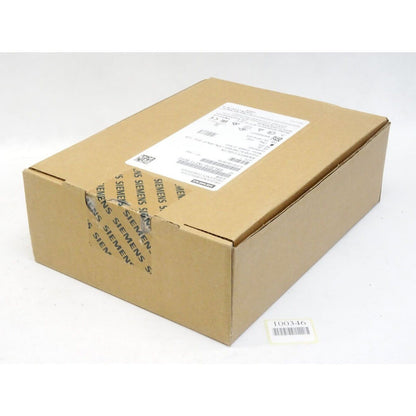 Siemens SINAMICS G120C frequency inverter in a brown cardboard box, product packaging.