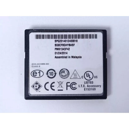 Siemens 6FC5313-6AG00-0AA0 memory card, industrial automation part, CF Card with labels.