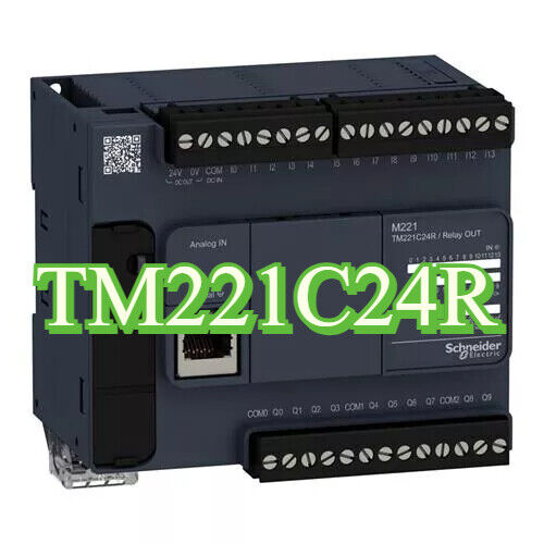 Schneider Electric TM221C24R PLC Module, I/O module with Relay OUT