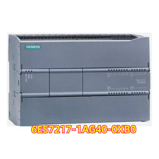 Siemens SIMATIC S7-1200 CPU 1217C 6ES7217-1AG40-0XB0, gray industrial automation PLC module