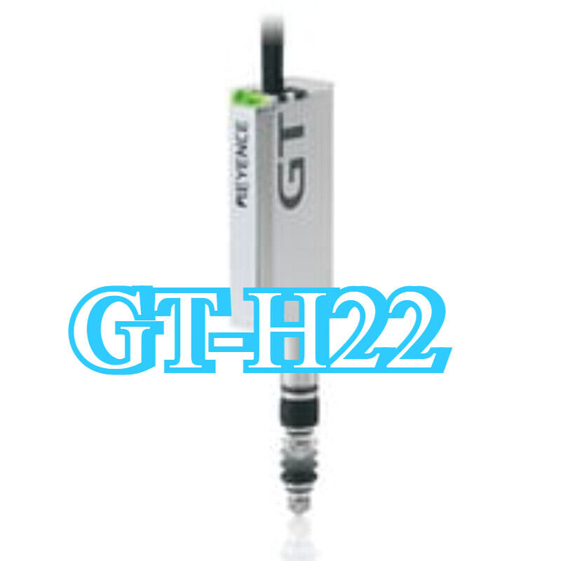 Keyence GT-H22 Contact Sensor, silver, with black cable and GT-H22 product label