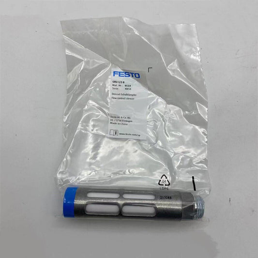Festo GRU-1/2-B Flow control/silencer, industrial automation part in packaging