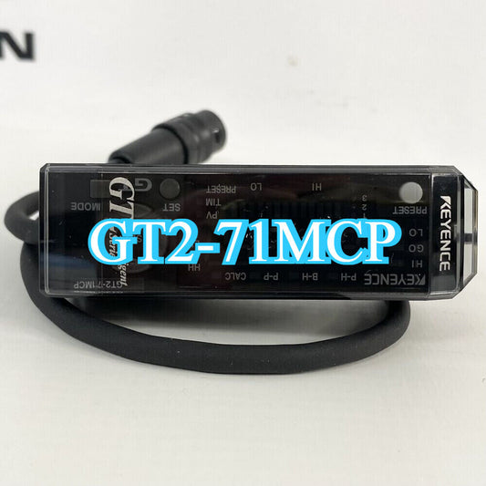 Keyence GT2-71MCP Contact Sensor, industrial automation part, black sensor with cable