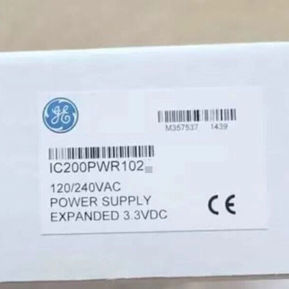 FANUC IC200PWR102 power supply module, 120/240VAC, with CE mark, new in box