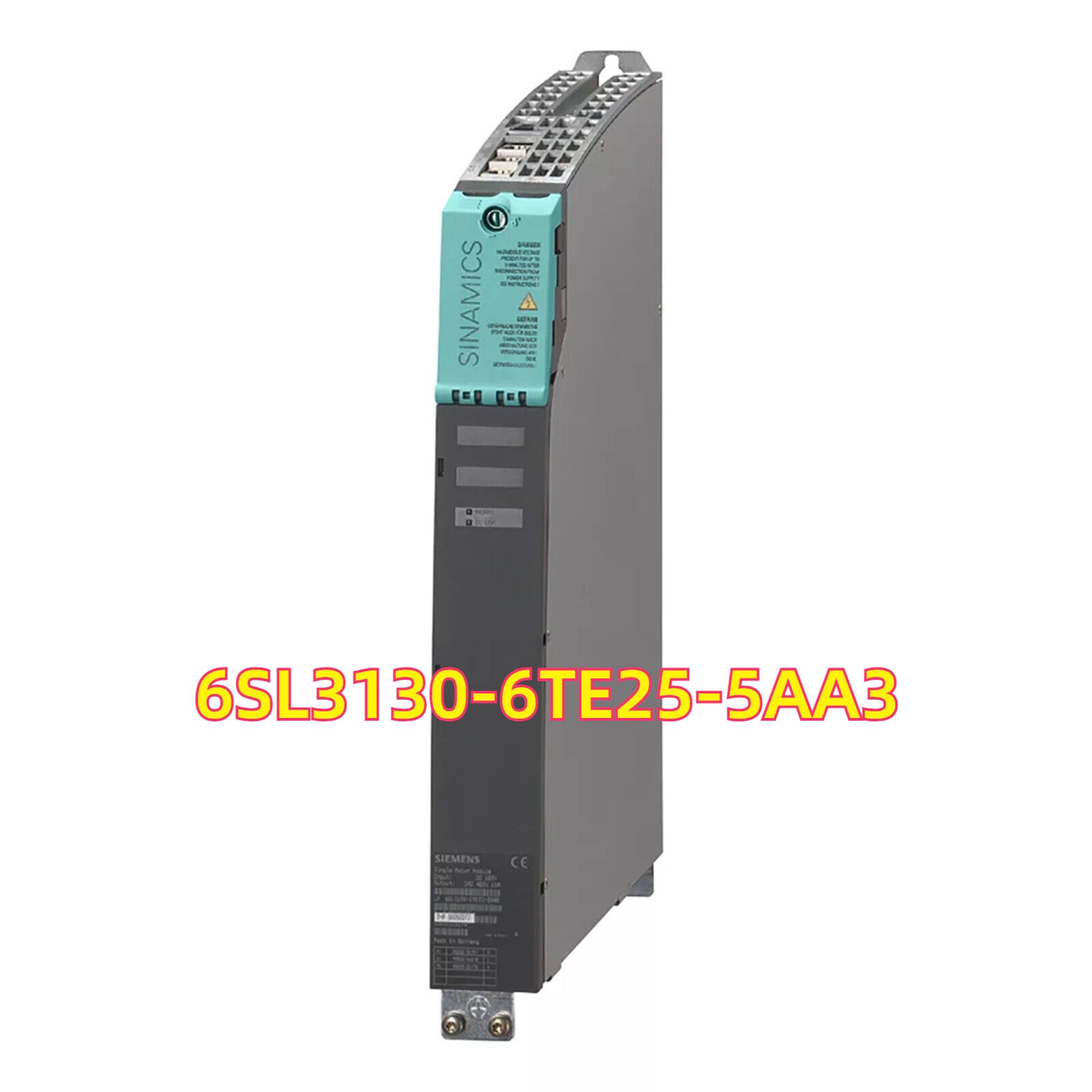 Siemens 6SL3130-6TE25-5AA3 SMART LINE MODULE, gray industrial automation part