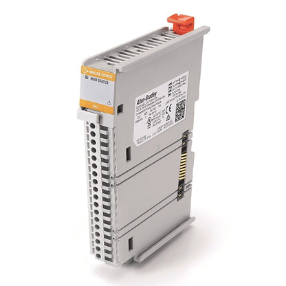 Allen-Bradley 5069-OF4 Compact 5000 Logix Analog Output Module. PLC module for industrial automation.