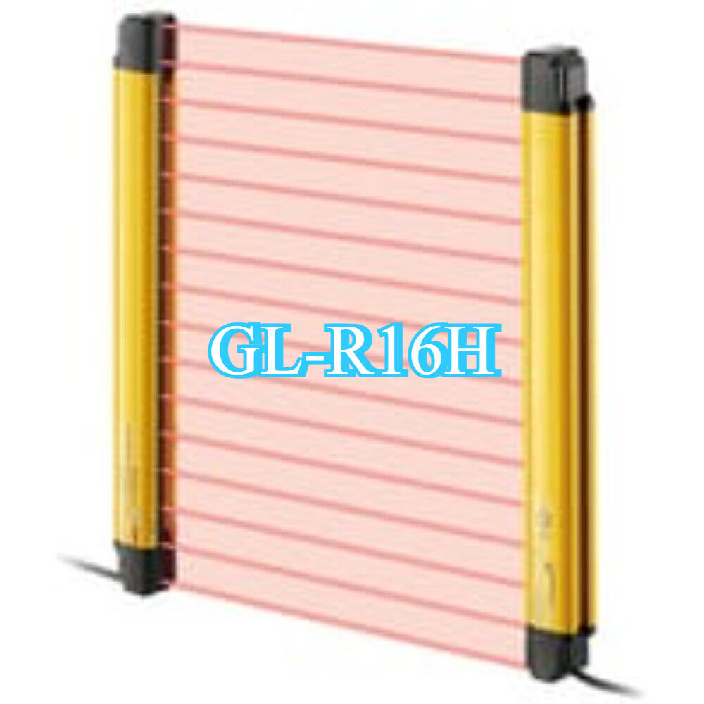Keyence GL-R16H Light Curtain Set, 24V DC, industrial automation sensor.