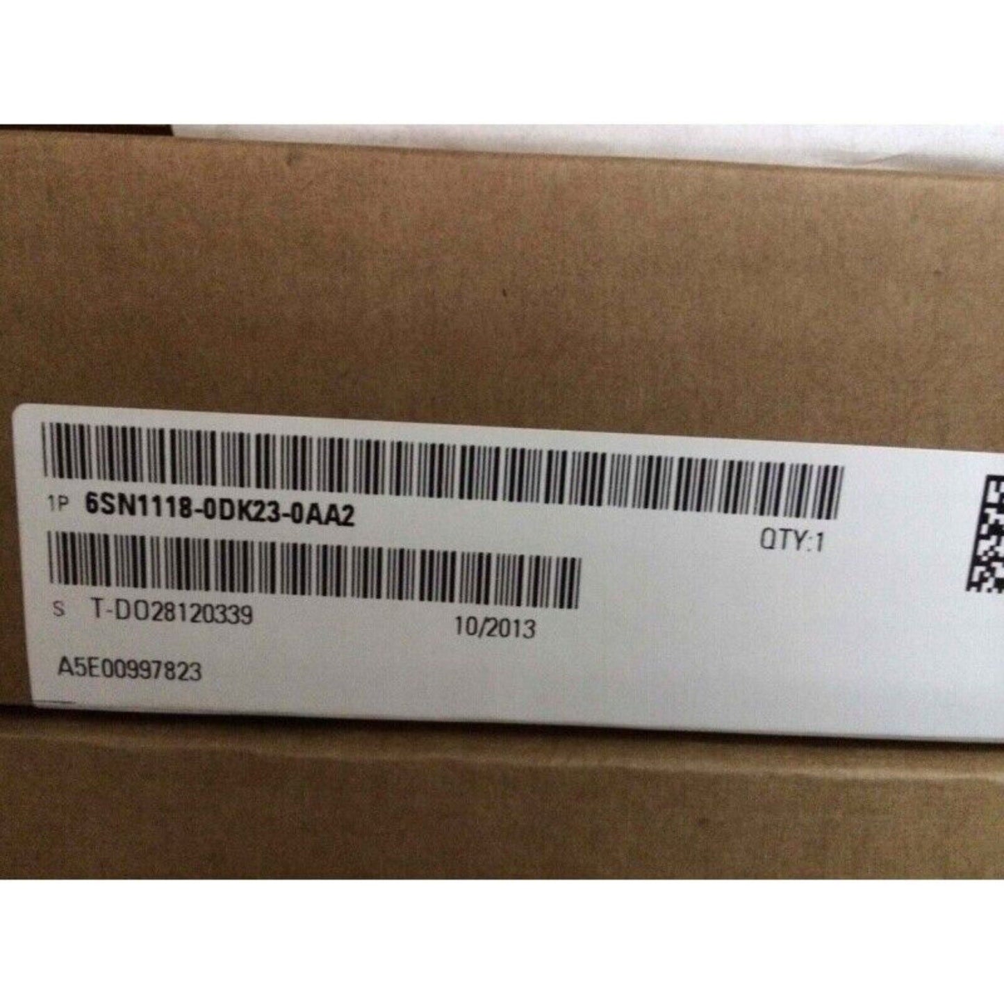 Siemens SIMODRIVE 611 Universal 6SN1118-0DK23-0AA2 Label, Industrial Automation Part