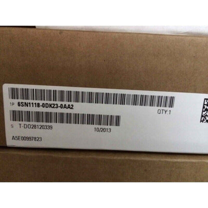 Siemens SIMODRIVE 611 Universal 6SN1118-0DK23-0AA2 Label, Industrial Automation Part