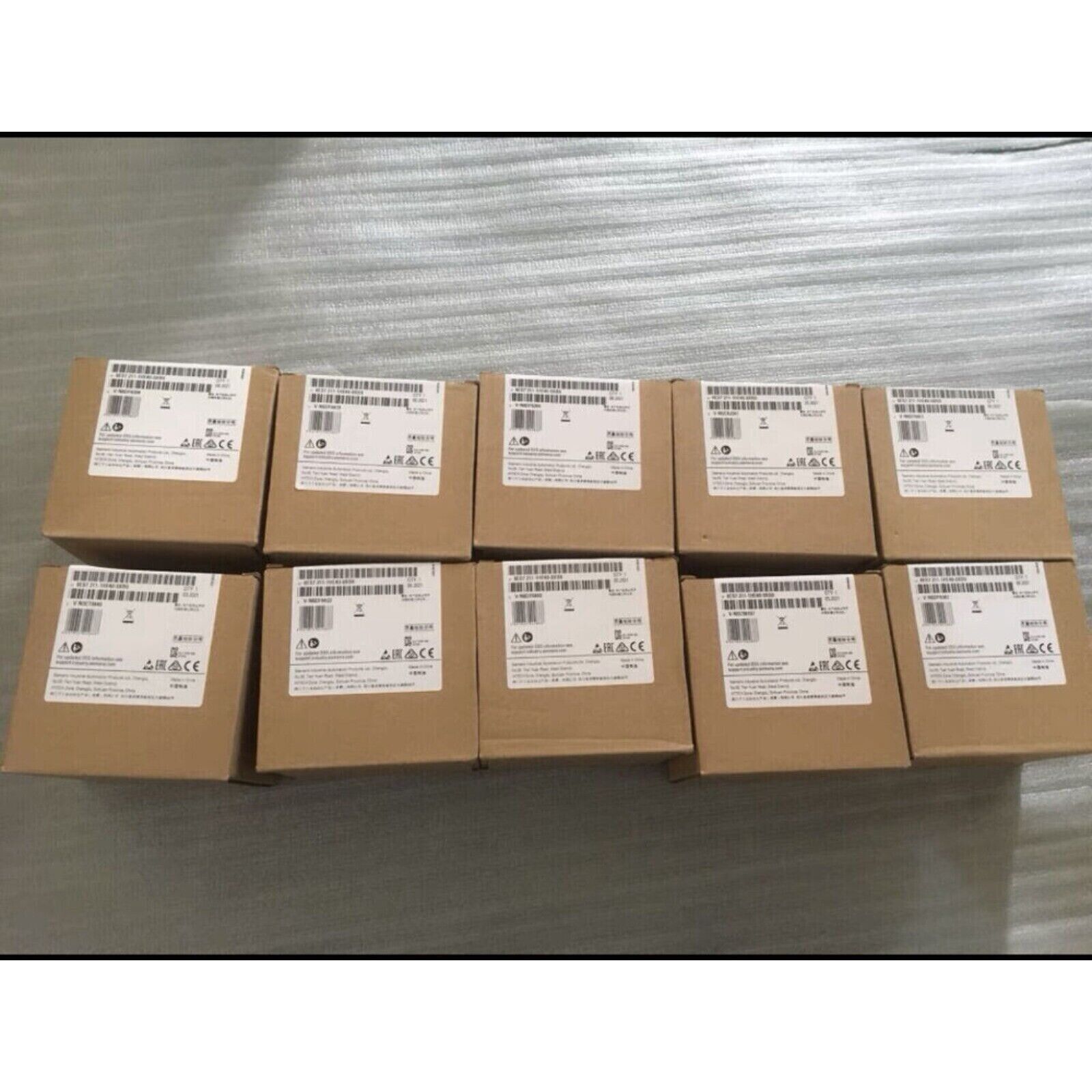 Siemens SIMATIC S7-1200 PLC modules boxes, industrial automation parts