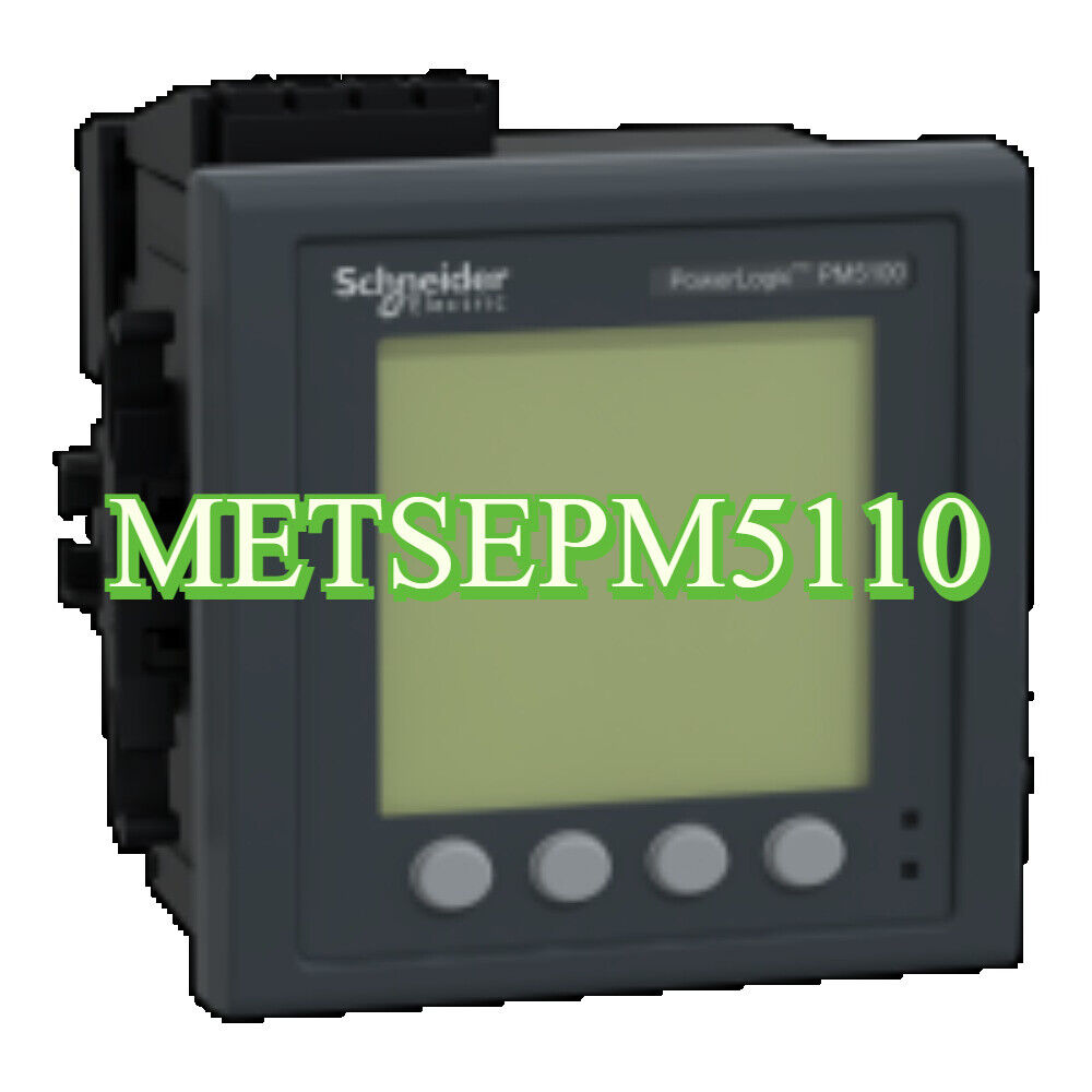 Schneider Electric PowerLogic PM5110 power meter, METSEPM5110 model, energy monitoring device