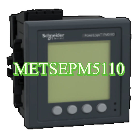 Schneider Electric PowerLogic PM5110 power meter, METSEPM5110 model, energy monitoring device