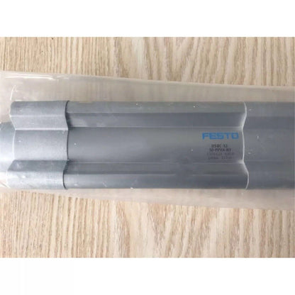 Festo DSBC-32-50-PPVA-N3 Pneumatic Cylinder, Gray Cylinder