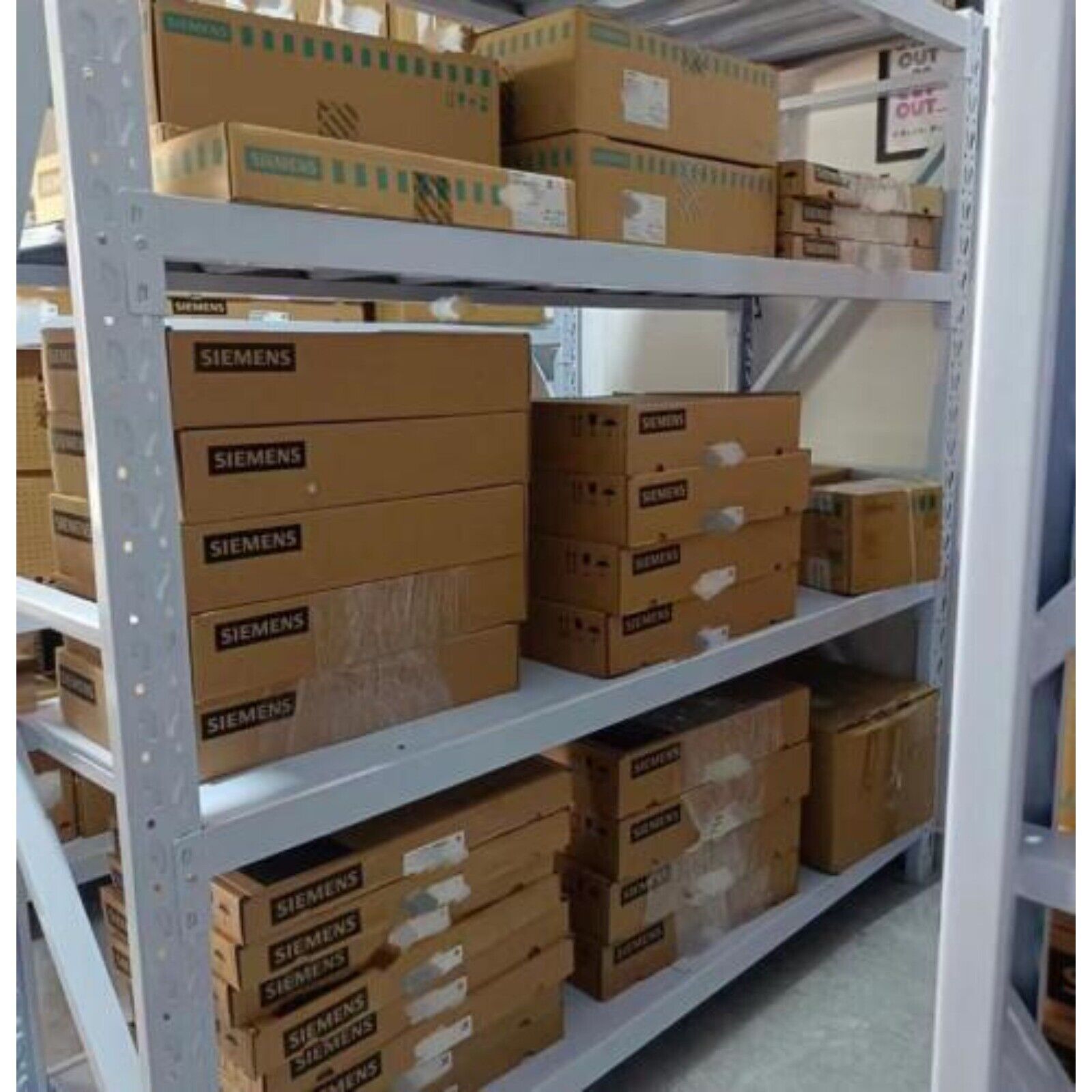 Siemens automation parts in storage, industrial automation equipment, SINAMICS S120 components