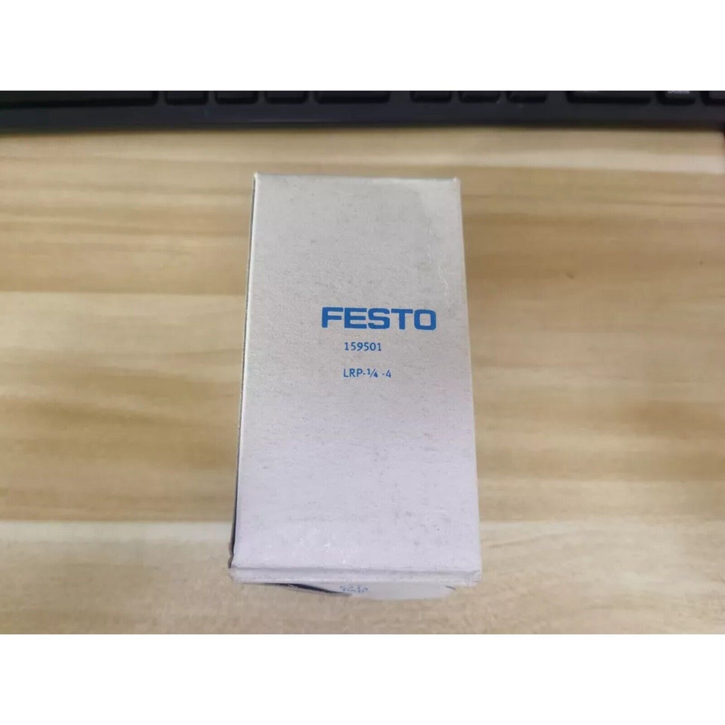 Festo LRP-1/4-4 precision pressure regulator box. Industrial automation part.