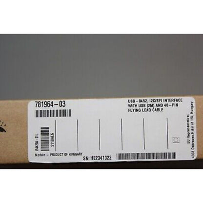 Interface Device | National Instruments | NEW  USB-8452 USB8452 I²C/SPI Interface Device