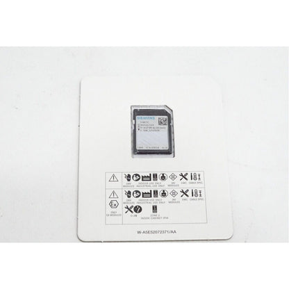 Siemens SIMATIC S7 Memory Card 6ES7 954-8LE04-0AA0. Industrial automation part.