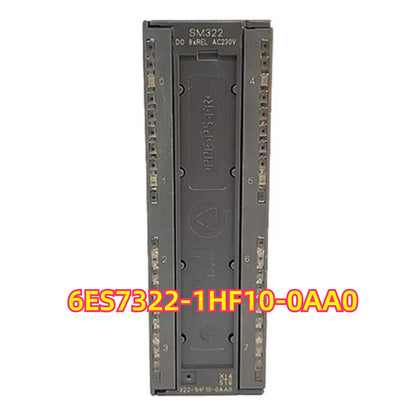 Siemens SIMATIC S7-300 SM322 Digital Output Module 6ES7322-1HF10-0AA0, 8xREL AC230V, grey, industrial automation part.