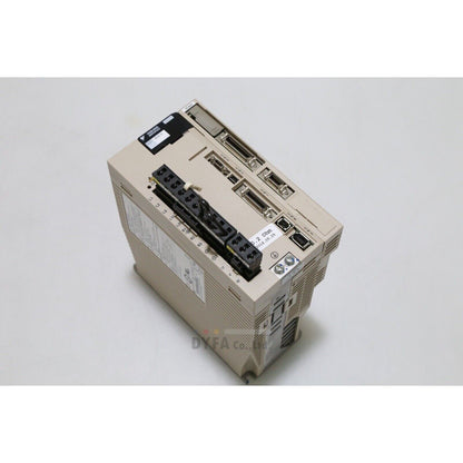 YASKAWA SGDV-0CA03A SERVOPACK servo drive module, beige casing, industrial automation part, ports and labels visible.