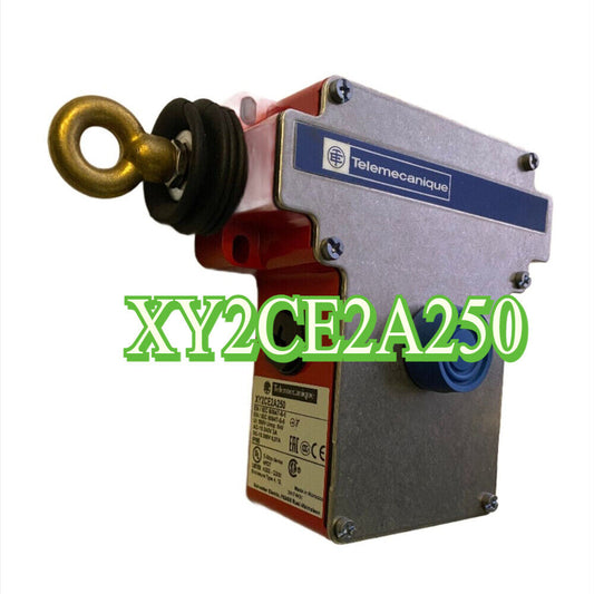 Schneider Electric XY2CE2A250 Rope Pull Switch, industrial automation component, Telemecanique brand.