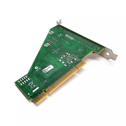 National Instruments PCI-6509 Digital I/O board for data acquisition. Green circuit board with chips and connectors.