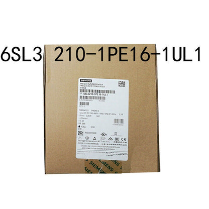 Siemens SINAMICS PM240-2 frequency converter 6SL3210-1PE16-1UL1, industrial automation part.