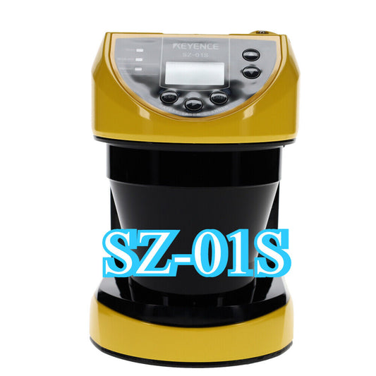 Keyence SZ-01S Safety Laser Scanner, Black and Yellow, Industrial Automation Sensor