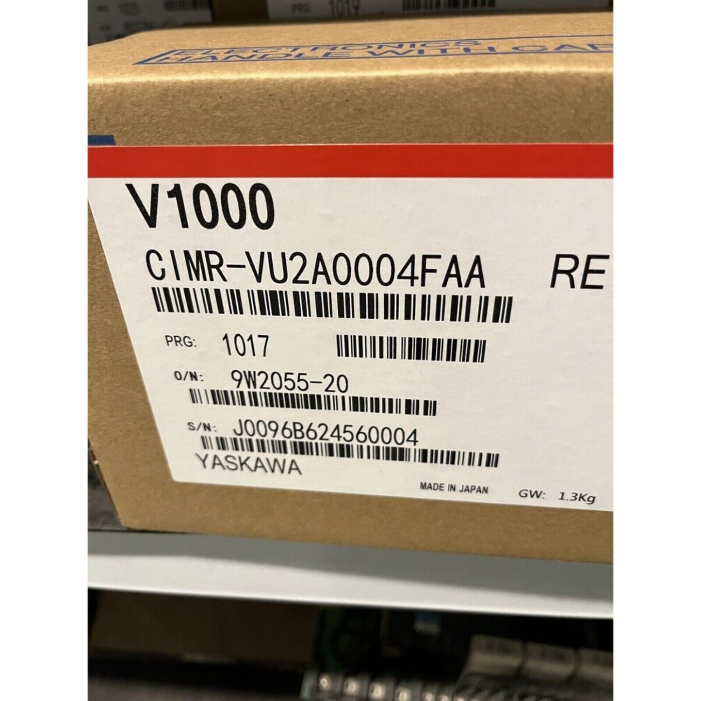 YASKAWA CIMR-VU2A0004FAA V1000 Inverter Box, Made in Japan