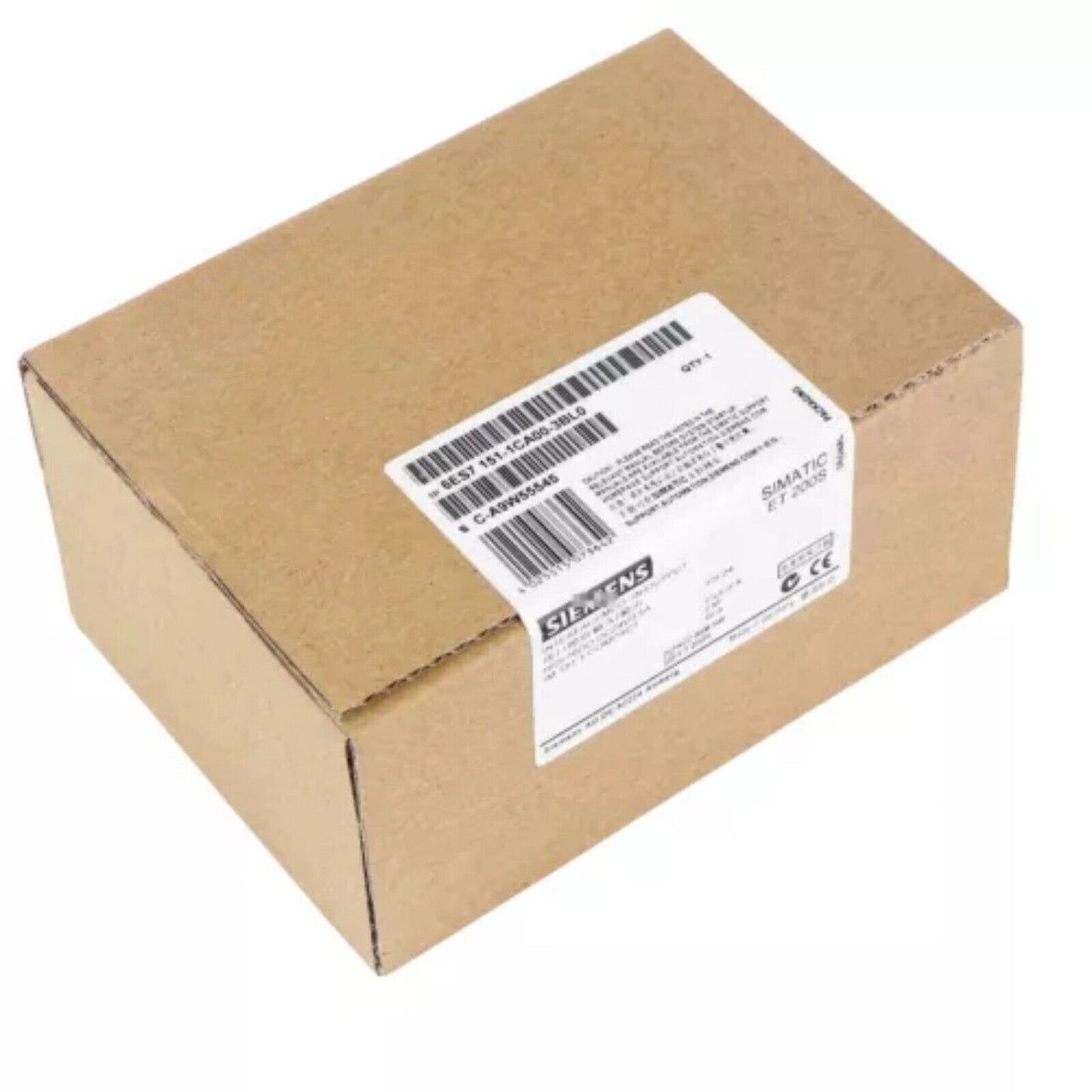 Siemens SIMATIC ET 200S interface module in its original packaging, part number 6ES7151-1CA00-3BL0.