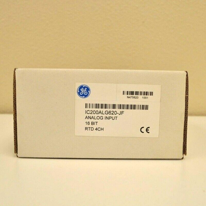 GE Fanuc IC200ALG620 Analog Input Module box, 16-Bit RTD 4CH PLC part for industrial automation