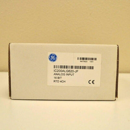 GE Fanuc IC200ALG620 Analog Input Module box, 16-Bit RTD 4CH PLC part for industrial automation