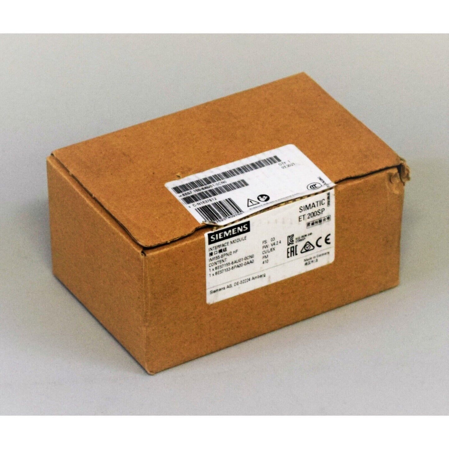 Siemens SIMATIC ET 200SP Interface Module in box, industrial automation part